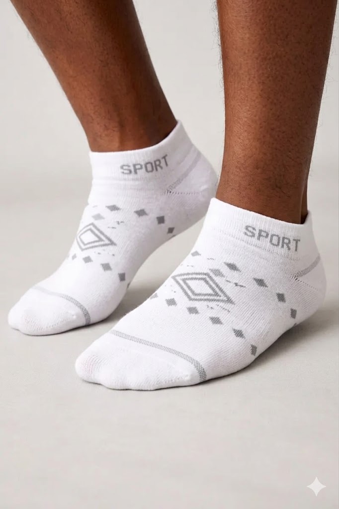 CÓPIA - Kit Pares de Meias Cano Curto Sport Unissex